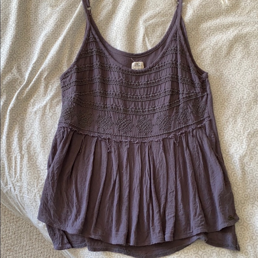Gray tank top